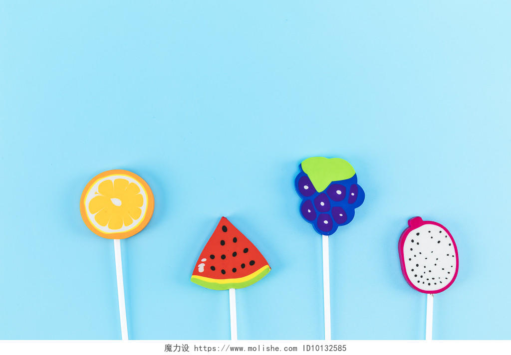 六一儿童节彩色创意糖果图片